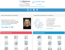 Tablet Screenshot of cz-wellmed.de